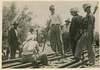 1938 - Workers repairing railway tracks